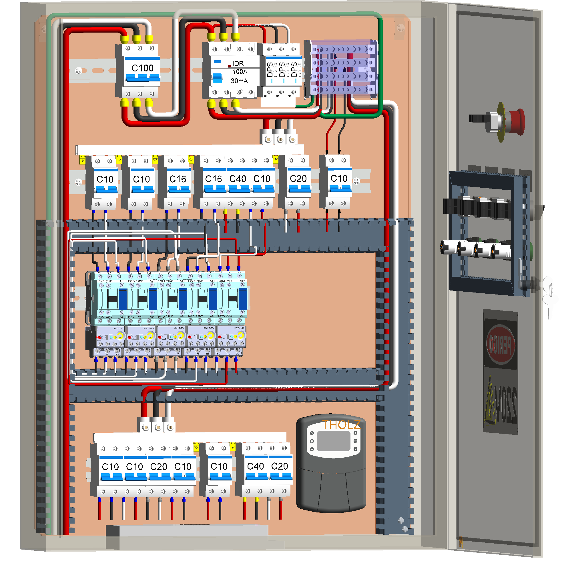 Quadro de Comando Elétrico